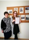 Jaunųjų filologų konkurse Gabrielė Debesiūnaitė tapo rajoninio turo laureate . ( Mokytoja  Irena Benetienė)