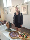 Austėja Mikelaitytė dalyvavo Lietuvos moksleivių liaudies dailės konkurso „SIDABRO VAINIKĖLIS“   baigiamojoje parodoje Kėdainių krašto muziejuje