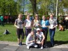 Mergaičių komanda rajono vidurinių mokyklų mokinių olimpinio festivalio lengvosios atletikos varžybose iškovojo I vietą