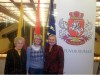 Europos parlamentaro Justo Paleckio projekto „Europos Sąjunga, Lietuva ir aš po 20 metų“  dalyvės  dviejų kartų atstovės Milda Viltrakytė  ir Zita Viltrakienė. Vadovė - mokytoja Regina Naujokaitienė