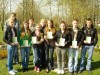 Mokyklos komanda rajono bendrojo lavinimo vidurinių mokyklų mokinių kroso estafečių varžybose "Atgimimo ąžuolynas - 2010" laimėjo III vietą